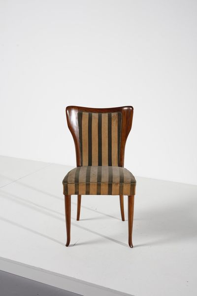 BUFFA PAOLO (1903 - 1970) : attribuito. Sedia  - Asta Asta 374 | DESIGN E ARTI DECORATIVE DEL NOVECENTO Virtuale - Associazione Nazionale - Case d'Asta italiane