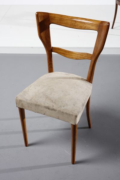 BUFFA PAOLO (1903 - 1970) : attribuito. Coppia di sedie  - Asta Asta 374 | DESIGN E ARTI DECORATIVE DEL NOVECENTO Virtuale - Associazione Nazionale - Case d'Asta italiane