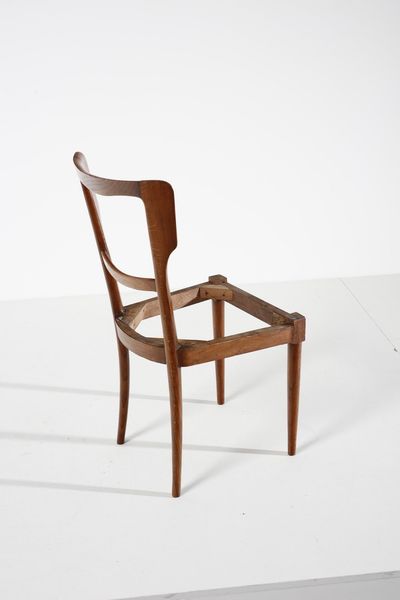 BUFFA PAOLO (1903 - 1970) : attribuito. Coppia di sedie  - Asta Asta 374 | DESIGN E ARTI DECORATIVE DEL NOVECENTO Virtuale - Associazione Nazionale - Case d'Asta italiane