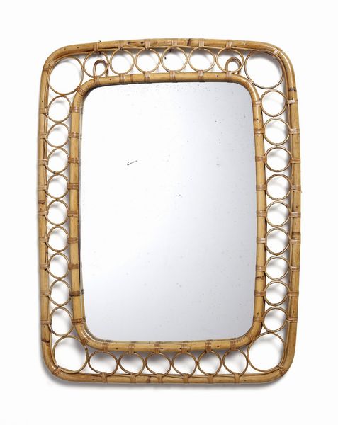 MANIFATTURA ITALIANA : Specchio  - Asta Asta 374 | DESIGN E ARTI DECORATIVE DEL NOVECENTO Virtuale - Associazione Nazionale - Case d'Asta italiane