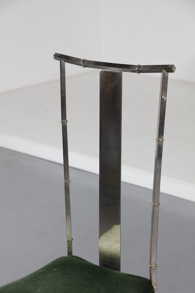 REGA ROMEO (1925 - 1984) : attribuito. Sei sedie  - Asta Asta 374 | DESIGN E ARTI DECORATIVE DEL NOVECENTO Virtuale - Associazione Nazionale - Case d'Asta italiane