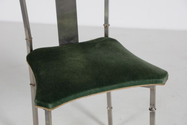 REGA ROMEO (1925 - 1984) : attribuito. Sei sedie  - Asta Asta 374 | DESIGN E ARTI DECORATIVE DEL NOVECENTO Virtuale - Associazione Nazionale - Case d'Asta italiane