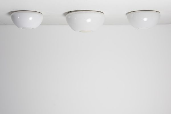 MARTINELLI LUCE : Tre plafoniere  - Asta Asta 374 | DESIGN E ARTI DECORATIVE DEL NOVECENTO Virtuale - Associazione Nazionale - Case d'Asta italiane