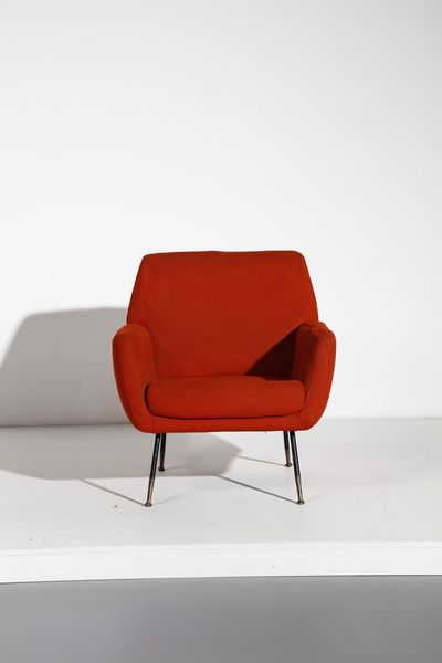 RINALDI GASTONE (1920 - 2006) : Poltrona Du 23 per Rima  - Asta Asta 374 | DESIGN E ARTI DECORATIVE DEL NOVECENTO Virtuale - Associazione Nazionale - Case d'Asta italiane