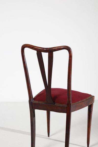 MANIFATTURA ITALIANA : Coppia di sedie  - Asta Asta 374 | DESIGN E ARTI DECORATIVE DEL NOVECENTO Virtuale - Associazione Nazionale - Case d'Asta italiane