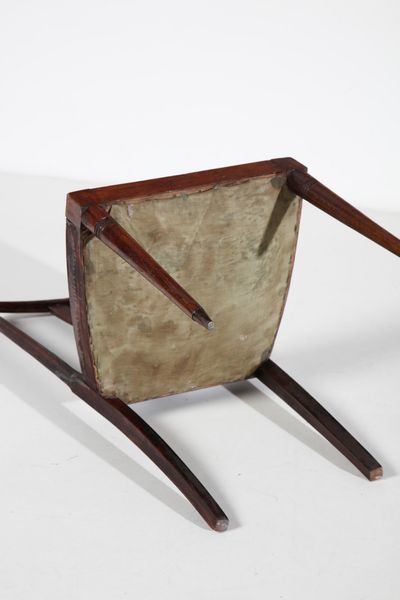 MANIFATTURA ITALIANA : Coppia di sedie  - Asta Asta 374 | DESIGN E ARTI DECORATIVE DEL NOVECENTO Virtuale - Associazione Nazionale - Case d'Asta italiane