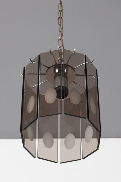 MANIFATTURA ITALIANA : Lampada a sospensione  - Asta Asta 374 | DESIGN E ARTI DECORATIVE DEL NOVECENTO Virtuale - Associazione Nazionale - Case d'Asta italiane