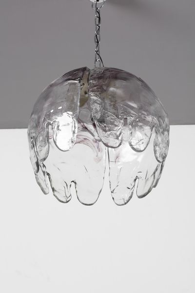 AV MAZZEGA : Lampada a sospensione  - Asta Asta 374 | DESIGN E ARTI DECORATIVE DEL NOVECENTO Virtuale - Associazione Nazionale - Case d'Asta italiane