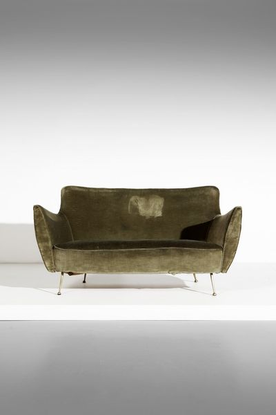 MANIFATTURA ITALIANA : Divanetto  - Asta Asta 374 | DESIGN E ARTI DECORATIVE DEL NOVECENTO Virtuale - Associazione Nazionale - Case d'Asta italiane