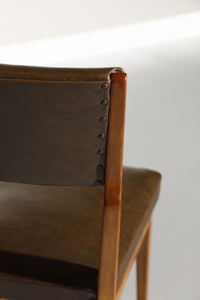 MANIFATTURA ITALIANA : Sei sedie  - Asta Asta 374 | DESIGN E ARTI DECORATIVE DEL NOVECENTO Virtuale - Associazione Nazionale - Case d'Asta italiane