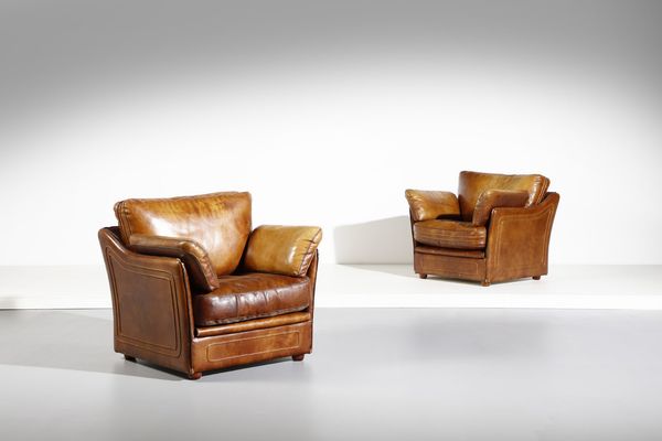 MANIFATTURA ITALIANA : Coppia di poltrone  - Asta Asta 374 | DESIGN E ARTI DECORATIVE DEL NOVECENTO Virtuale - Associazione Nazionale - Case d'Asta italiane