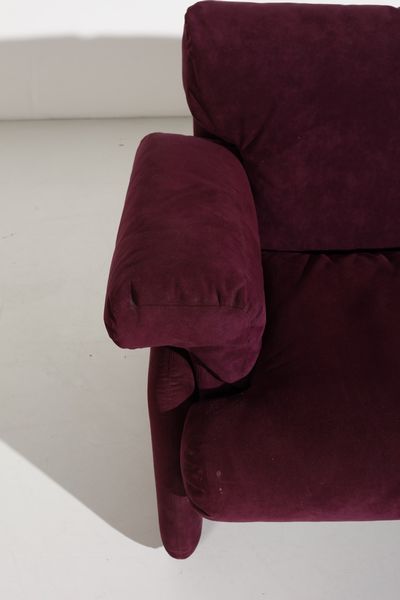 SCARPA AFRA (1937 -2011) & TOBIA (n. 1935) : Divano Coronado per B&B Italia  - Asta Asta 374 | DESIGN E ARTI DECORATIVE DEL NOVECENTO Virtuale - Associazione Nazionale - Case d'Asta italiane