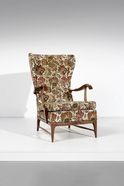 BUFFA PAOLO (1903 - 1970) : Poltrona per Frama  - Asta Asta 374 | DESIGN E ARTI DECORATIVE DEL NOVECENTO Virtuale - Associazione Nazionale - Case d'Asta italiane