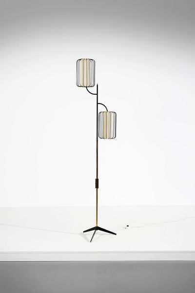 MANIFATTURA ITALIANA : Lampada da terra  - Asta Asta 374 | DESIGN E ARTI DECORATIVE DEL NOVECENTO Virtuale - Associazione Nazionale - Case d'Asta italiane