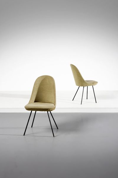 LENZI : Coppia di sedie  - Asta Asta 374 | DESIGN E ARTI DECORATIVE DEL NOVECENTO Virtuale - Associazione Nazionale - Case d'Asta italiane