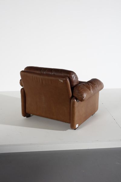 SCARPA AFRA (1937 -2011) & TOBIA (n. 1935) : Coppia di poltrone Coronado per C&B Italia  - Asta Asta 374 | DESIGN E ARTI DECORATIVE DEL NOVECENTO Virtuale - Associazione Nazionale - Case d'Asta italiane