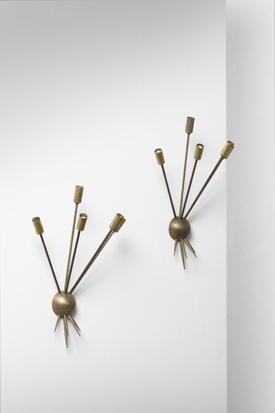 STILNOVO : Coppia di appliques  - Asta Asta 374 | DESIGN E ARTI DECORATIVE DEL NOVECENTO Virtuale - Associazione Nazionale - Case d'Asta italiane