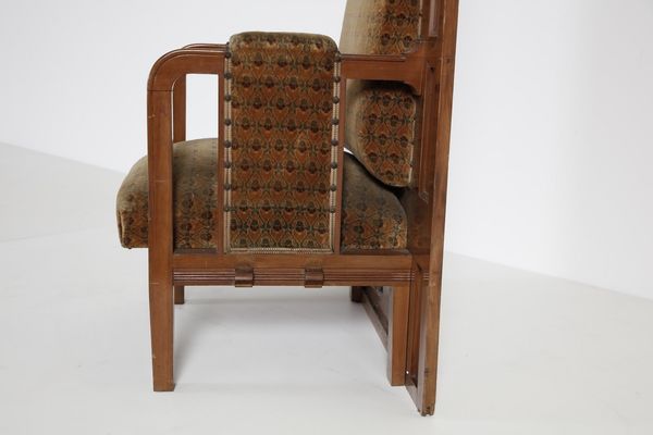 COMETTI GIACOMO  (1863 - 1938) : Trono, esecuzione Atelier Cometti, Torino  - Asta Asta 374 | DESIGN E ARTI DECORATIVE DEL NOVECENTO Virtuale - Associazione Nazionale - Case d'Asta italiane