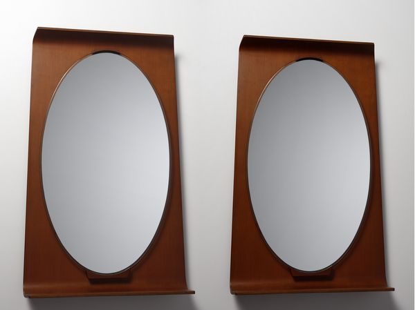 MANIFATTURA ITALIANA : Coppia di specchi  - Asta Asta 374 | DESIGN E ARTI DECORATIVE DEL NOVECENTO Virtuale - Associazione Nazionale - Case d'Asta italiane