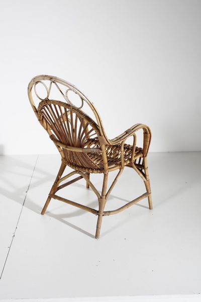 MANIFATTURA ITALIANA : Tre poltroncine e divanetto  - Asta Asta 374 | DESIGN E ARTI DECORATIVE DEL NOVECENTO Virtuale - Associazione Nazionale - Case d'Asta italiane