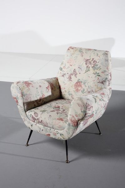 RADICE GIGI (1954 - 2002) : Coppia di poltrone  - Asta Asta 374 | DESIGN E ARTI DECORATIVE DEL NOVECENTO Virtuale - Associazione Nazionale - Case d'Asta italiane