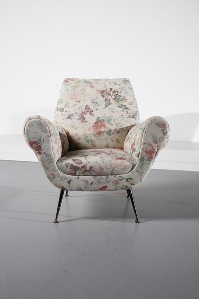 RADICE GIGI (1954 - 2002) : Coppia di poltrone  - Asta Asta 374 | DESIGN E ARTI DECORATIVE DEL NOVECENTO Virtuale - Associazione Nazionale - Case d'Asta italiane