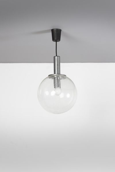 TARGETTI : Lampada a sospensione  - Asta Asta 374 | DESIGN E ARTI DECORATIVE DEL NOVECENTO Virtuale - Associazione Nazionale - Case d'Asta italiane