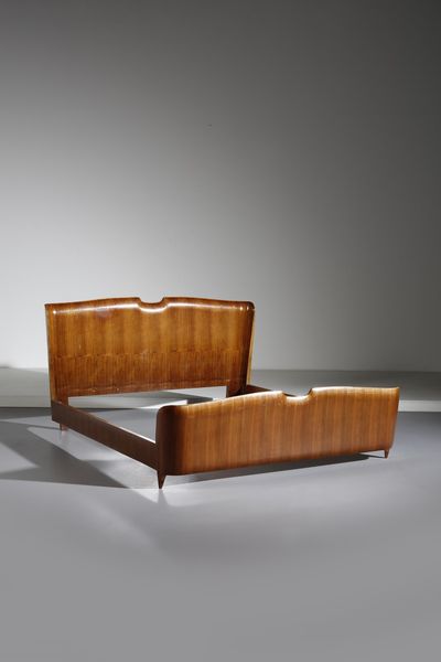 MANIFATTURA ITALIANA : Letto  - Asta Asta 374 | DESIGN E ARTI DECORATIVE DEL NOVECENTO Virtuale - Associazione Nazionale - Case d'Asta italiane