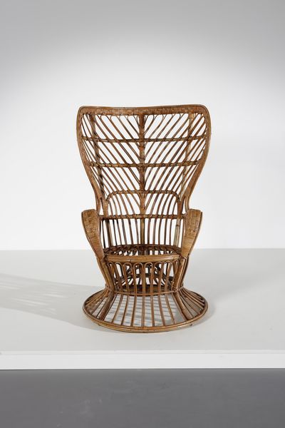 CARMINATI LIO : Poltrona  - Asta Asta 374 | DESIGN E ARTI DECORATIVE DEL NOVECENTO Virtuale - Associazione Nazionale - Case d'Asta italiane