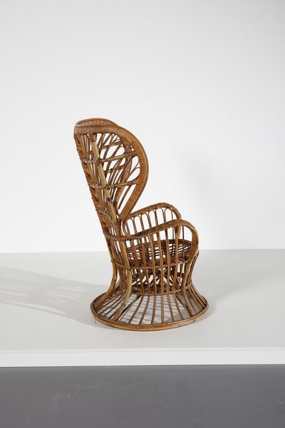 CARMINATI LIO : Poltrona  - Asta Asta 374 | DESIGN E ARTI DECORATIVE DEL NOVECENTO Virtuale - Associazione Nazionale - Case d'Asta italiane