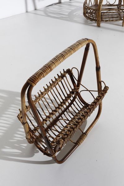 MANIFATTURA ITALIANA : Lotto composto da 5 portariviste e un portaombrelli  - Asta Asta 374 | DESIGN E ARTI DECORATIVE DEL NOVECENTO Virtuale - Associazione Nazionale - Case d'Asta italiane