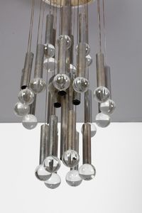 SCIOLARI GAETANO : Lampada a sospensione  - Asta Asta 374 | DESIGN E ARTI DECORATIVE DEL NOVECENTO Virtuale - Associazione Nazionale - Case d'Asta italiane