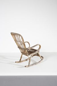 ALBINI FRANCO (1905 - 1977) : nello stile di. Dondolo  - Asta Asta 374 | DESIGN E ARTI DECORATIVE DEL NOVECENTO Virtuale - Associazione Nazionale - Case d'Asta italiane
