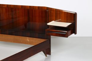 MANIFATTURA ITALIANA : Letto  - Asta Asta 374 | DESIGN E ARTI DECORATIVE DEL NOVECENTO Virtuale - Associazione Nazionale - Case d'Asta italiane