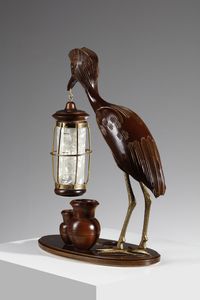 MANIFATTURA ITALIANA : Lampada da tavolo  - Asta Asta 374 | DESIGN E ARTI DECORATIVE DEL NOVECENTO Virtuale - Associazione Nazionale - Case d'Asta italiane