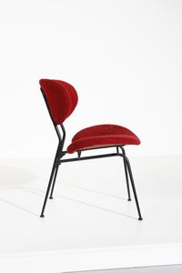 MANIFATTURA ITALIANA : Coppia di sedie  - Asta Asta 374 | DESIGN E ARTI DECORATIVE DEL NOVECENTO Virtuale - Associazione Nazionale - Case d'Asta italiane