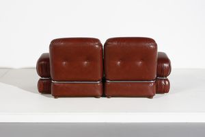 MANIFATTURA ITALIANA : Coppia di poltrone  - Asta Asta 374 | DESIGN E ARTI DECORATIVE DEL NOVECENTO Virtuale - Associazione Nazionale - Case d'Asta italiane