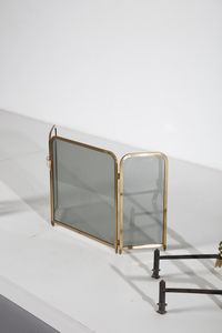 MANIFATTURA ITALIANA : Set da camino  - Asta Asta 374 | DESIGN E ARTI DECORATIVE DEL NOVECENTO Virtuale - Associazione Nazionale - Case d'Asta italiane