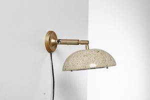 MANIFATTURA ITALIANA : Lampada da parete  - Asta Asta 374 | DESIGN E ARTI DECORATIVE DEL NOVECENTO Virtuale - Associazione Nazionale - Case d'Asta italiane