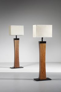 MANIFATTURA ITALIANA - Coppia di lampade da terra