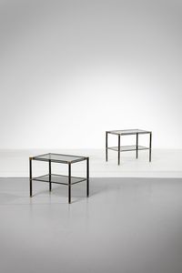 MANIFATTURA ITALIANA - Coppia di tavolini da salotto