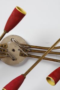 MANIFATTURA ITALIANA : Coppia di appliques  - Asta Asta 374 | DESIGN E ARTI DECORATIVE DEL NOVECENTO Virtuale - Associazione Nazionale - Case d'Asta italiane