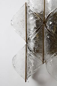 AV MAZZEGA : Grande applique  - Asta Asta 374 | DESIGN E ARTI DECORATIVE DEL NOVECENTO Virtuale - Associazione Nazionale - Case d'Asta italiane