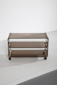 GALLOTTI E RADICE : Tavolino con rotelle  - Asta Asta 374 | DESIGN E ARTI DECORATIVE DEL NOVECENTO Virtuale - Associazione Nazionale - Case d'Asta italiane
