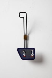 SIVA Poggibonsi : attribuito. Quattro appendiabiti  - Asta Asta 374 | DESIGN E ARTI DECORATIVE DEL NOVECENTO Virtuale - Associazione Nazionale - Case d'Asta italiane