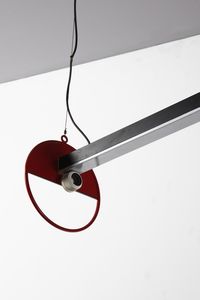 F. JANNONE : Lampada al neon da soffitto per Sem Luci Milano  - Asta Asta 374 | DESIGN E ARTI DECORATIVE DEL NOVECENTO Virtuale - Associazione Nazionale - Case d'Asta italiane