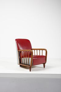 BUFFA PAOLO (1903 - 1970) : attribuito. Poltrona  - Asta Asta 374 | DESIGN E ARTI DECORATIVE DEL NOVECENTO Virtuale - Associazione Nazionale - Case d'Asta italiane