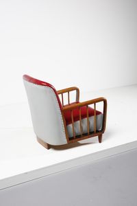 BUFFA PAOLO (1903 - 1970) : attribuito. Poltrona  - Asta Asta 374 | DESIGN E ARTI DECORATIVE DEL NOVECENTO Virtuale - Associazione Nazionale - Case d'Asta italiane
