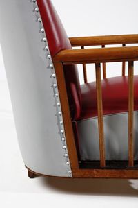 BUFFA PAOLO (1903 - 1970) : attribuito. Poltrona  - Asta Asta 374 | DESIGN E ARTI DECORATIVE DEL NOVECENTO Virtuale - Associazione Nazionale - Case d'Asta italiane