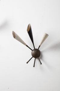 MANIFATTURA ITALIANA : Coppia di appliques  - Asta Asta 374 | DESIGN E ARTI DECORATIVE DEL NOVECENTO Virtuale - Associazione Nazionale - Case d'Asta italiane